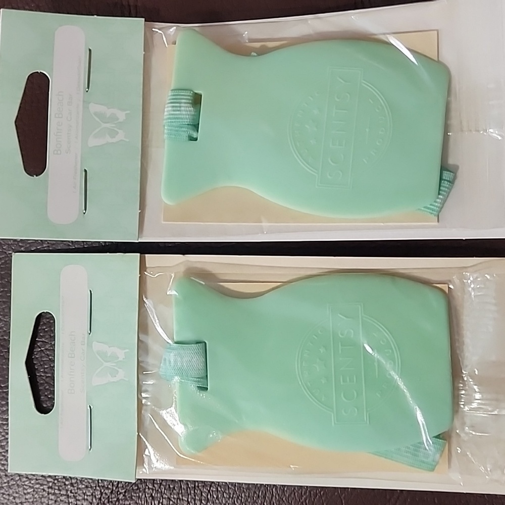 2 Scentsy Car Bars Bonfire Beach